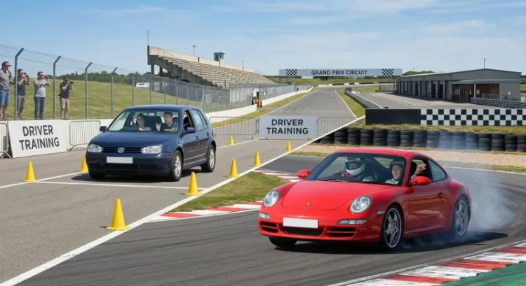 Différence entre baptême passager et stage de pilotage sur circuit