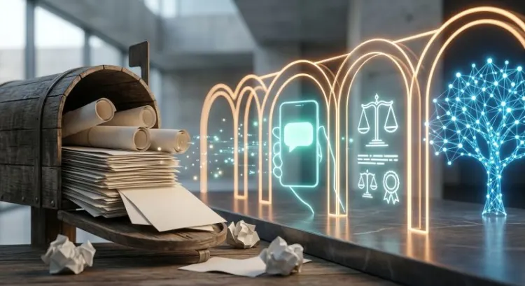 Remplacer le courrier papier par des SMS : notifications et cadre légal